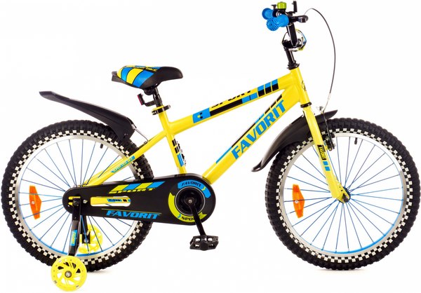 Детский велосипед FAVORIT Sport / SPT-20GN (зеленый, разобранный, в коробке)