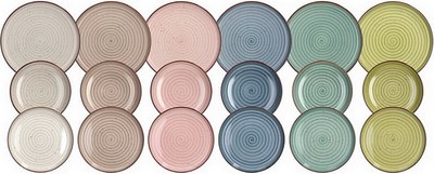 

Набор столовой посуды, Urban Pastel UR17018M228