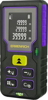 Лазерный дальномер Ermenrich Reel Plus GD80 / 85315 (фиолетовый) - 