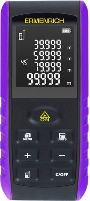 Лазерный дальномер Ermenrich Reel Pro GE60 / 85319 (фиолетовый) - 