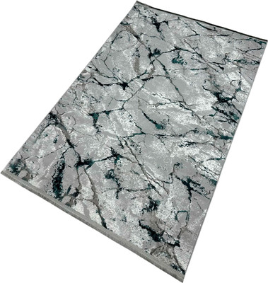 Ковер Radjab Carpet Афина Прямоугольник 0909A / 13271RK (2x4, Grey/D.green) -