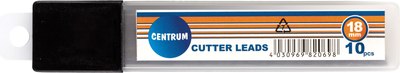 Набор сменных лезвий канцелярских Centrum 82069 (10шт) - 