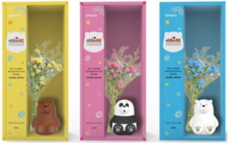 Аромадиффузор Miniso Reed Diffuser Ice Bear Floral Scent 5778