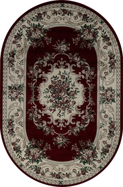 Ковер Merinos Colizey D057-OVAL-RED