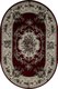 Ковер Merinos Colizey D057-OVAL-RED (1х2) - 