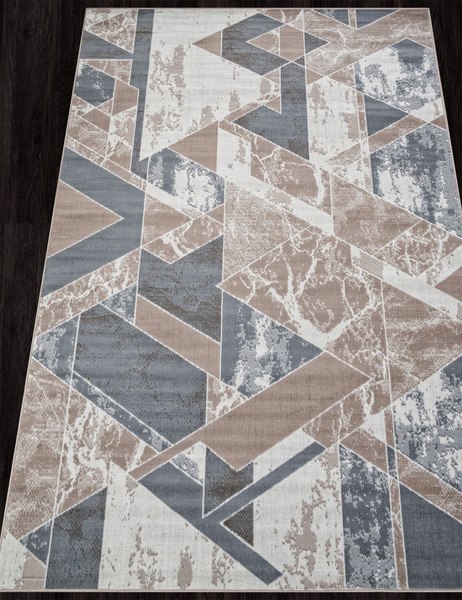 Коврик Merinos Sierra F354-STAN-BEIGE-BLUE (1.5х1.9)