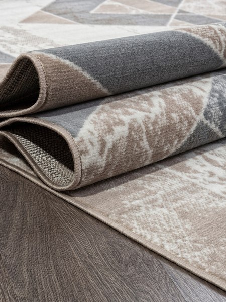 Коврик Merinos Sierra F354-STAN-BEIGE-BLUE (1.5х1.9)