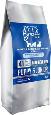 

Сухой корм для собак, Junior Veal с телятиной