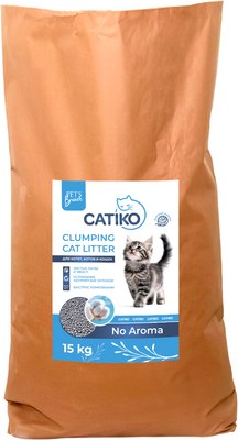 Наполнитель для туалета Catiko Comfort (15кг) - 
