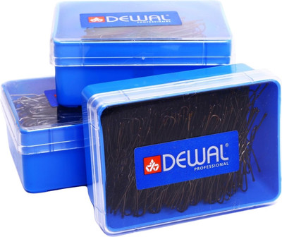 Набор шпилек для волос Dewal Волна SLT 60V-3/200 (200г, коричневый) - 