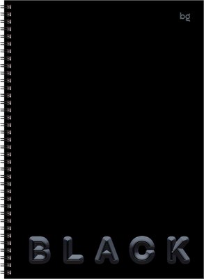 Тетрадь BG Just Black / ТТ4гр80_лс_вл 07043 (80л) -