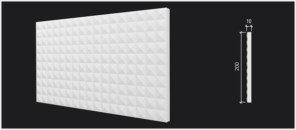 Панель дюрополимерная Decor-Dizayn DD932 (200x10x2000)