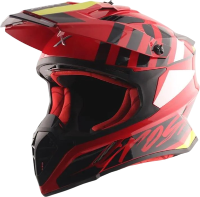 Мотошлем AXOR X-Cross Orbit / pm2141081898 (L, красный) - 