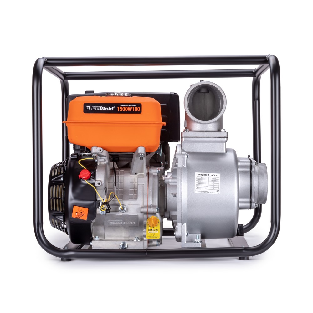 Мотопомпа FoxWeld 1500W100 / 7252
