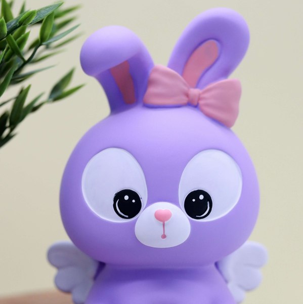 Копилка ILikeGift Angel bunny / 1043-15B (фиолетовый)