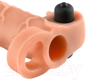 Фаллопротез Pipedream Vibrating Real Feel 1 Extension / 26644