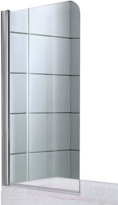 Стеклянная шторка для ванны Avanta DS 80 (прозрачное стекло)