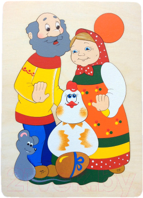 

Развивающая игрушка Крона, Мозаика. Курочка Ряба / 143-018