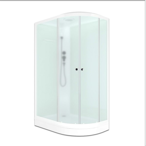 Душевая кабина Domani-Spa Delight Slim 128 L 120x80 / DS01DS128LLWM00