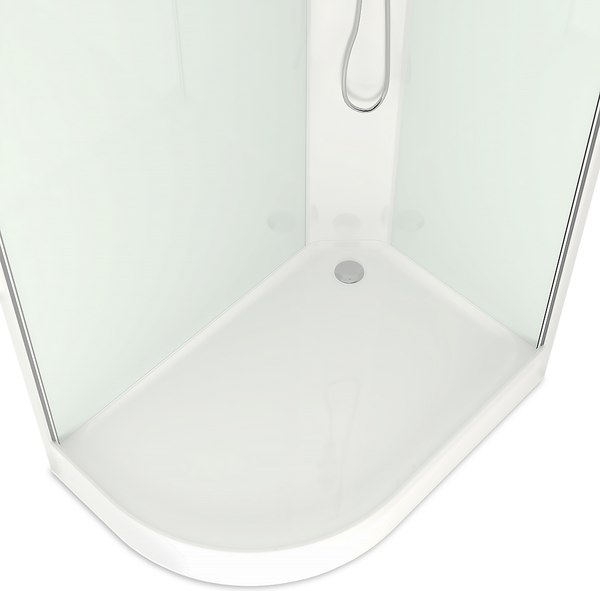 Купить Душевая кабина Domani-Spa Delight Slim 128 R 120x80 / DS01DS128RLWM00 в Бресте