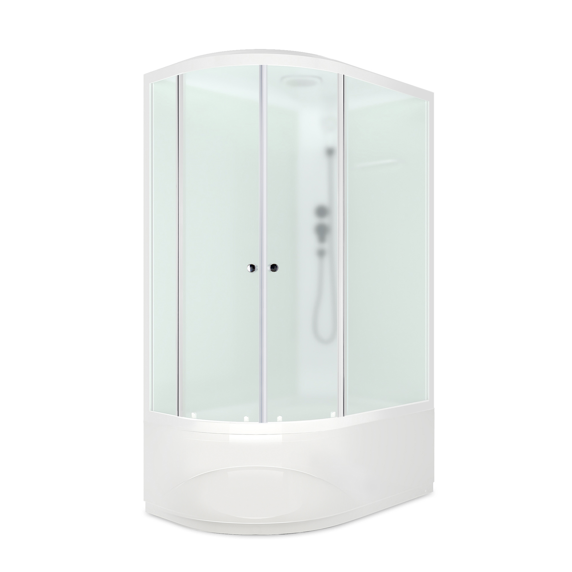 Душевая кабина Domani-Spa Delight Slim 128 High R 120x80 / DS01DS128RHWM00