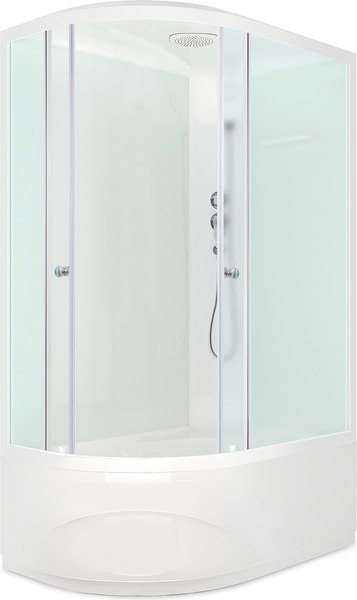 Купить Душевая кабина Domani-Spa Delight Slim 128 High R 120x80 / DS01DS128RHWM00 в Молодечно