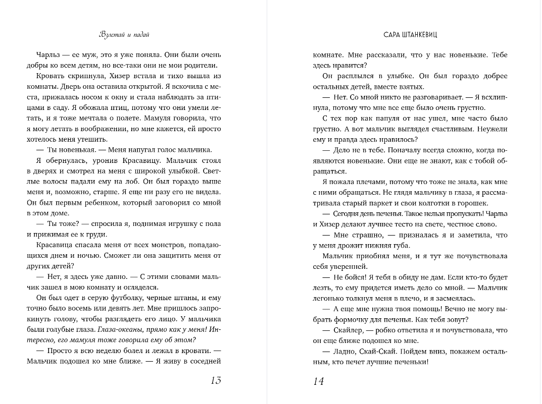 Художественная книга Эксмо Взлетай и падай, мягкая обложка (Штанкевиц Сара) — фото 6