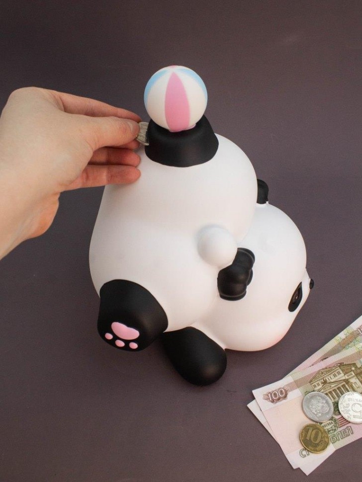 Копилка ILikeGift Panda with balloon / BB2881-B — фото 6