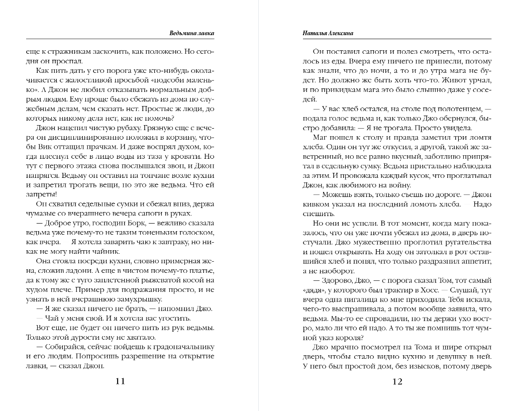 Художественная книга Эксмо Ведьмина лавка, твердая обложка (Алексина Наталья) — фото 6