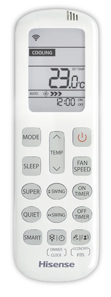 Купить Сплит-система Hisense AS-10UW4RVETG01(S) WI-FI в Слуцке