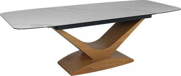 Купить Обеденный стол Signal Dolce Ceramic Statuario Venato 180-240x95x76 в Гродно