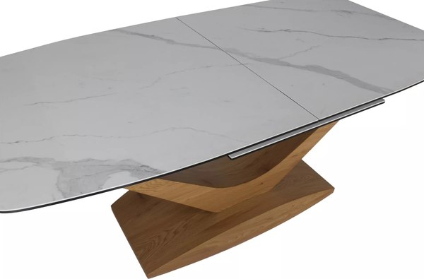 Купить Обеденный стол Signal Dolce Ceramic Statuario Venato 180-240x95x76 в Гродно