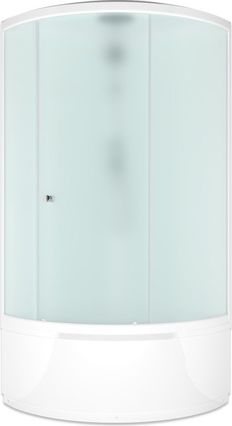 Душевая кабина Domani-Spa Simple 99 High 90x90 / DS01Sm99HWM00-V1.2