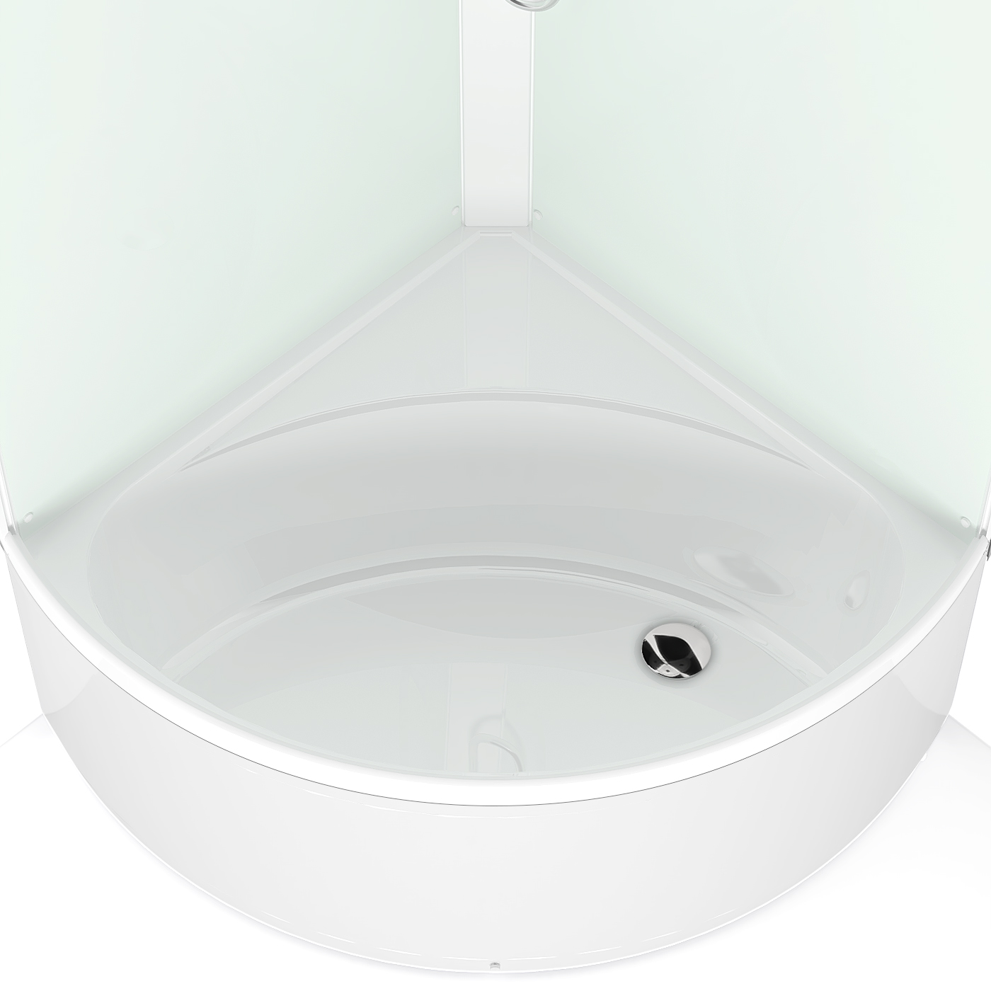 Душевая кабина Domani-Spa Simple 99 High 90x90 / DS01Sm99HWCl00-V1.2 — фото 2