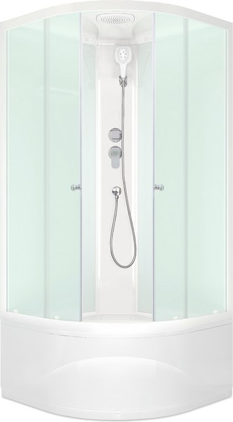 Купить Душевая кабина Domani-Spa Delight Slim 110 High 100x100 / DS01DS110HWM00 в Бресте