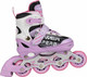 Роликовые коньки CosmoRide Aqua (р-р 27-30, белый/сиреневый) - 