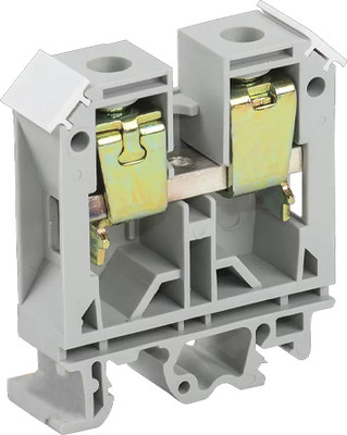 Зажим на DIN-рейку DEKRON ЗНИ-16мм2 / AN0806-0057 (серый) -