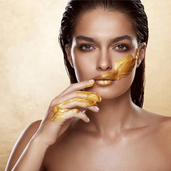 Маска для лица кремовая Ahava 24k Gold Mud Mask (6мл)