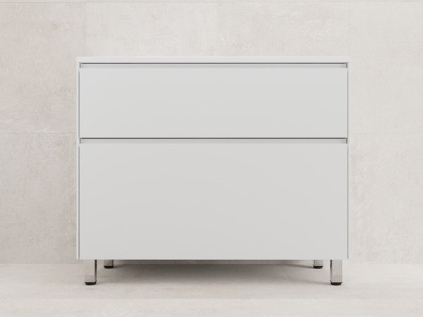 Купить Тумба под умывальник Symbolite Лима 100 Line Plus 2 ящика в Минске
