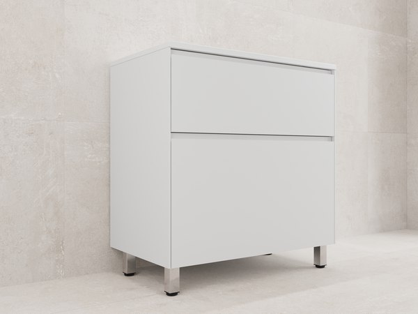 Купить Тумба под умывальник Symbolite Лима 80 Line Plus 2 ящика в Минске