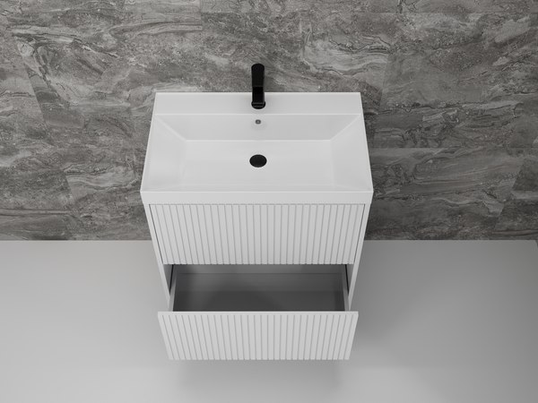 Купить Тумба под умывальник Symbolite Стокгольм 70 Classic Push 2 ящика в Минске