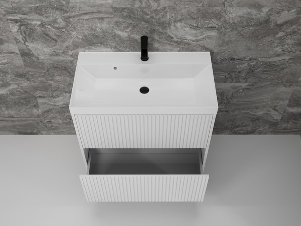 Купить Тумба под умывальник Symbolite Стокгольм 80 Classic Push 2 ящика в Минске