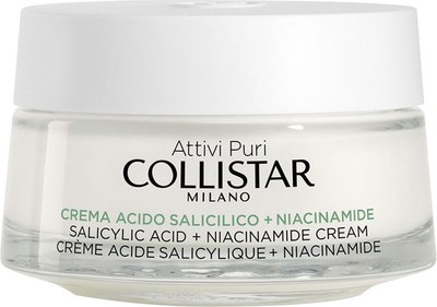 Крем для лица Collistar Attivi Puri Salicylic Acid + Niacinamide (50мл) - 