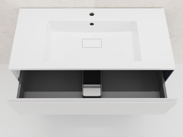 Купить Тумба под умывальник Symbolite Лима 100 Line Plus 2 ящика в Минске