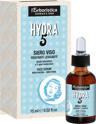 Сыворотка для лица L'Erboristica Hydra 5 Siero Viso (15мл) -
