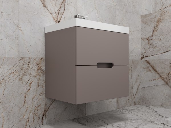 Купить Тумба под умывальник Symbolite Матис 60 Classic 2 ящика в Минске