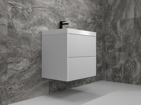 Купить Тумба под умывальник Symbolite Стокгольм 60 Classic Push 2 ящика в Минске