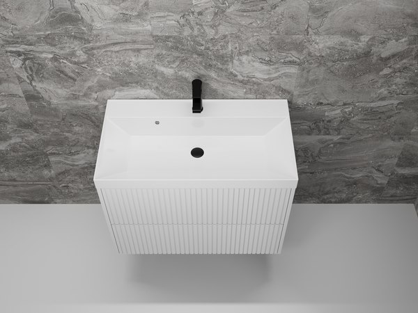 Купить Тумба под умывальник Symbolite Стокгольм 80 Classic Push 2 ящика в Минске