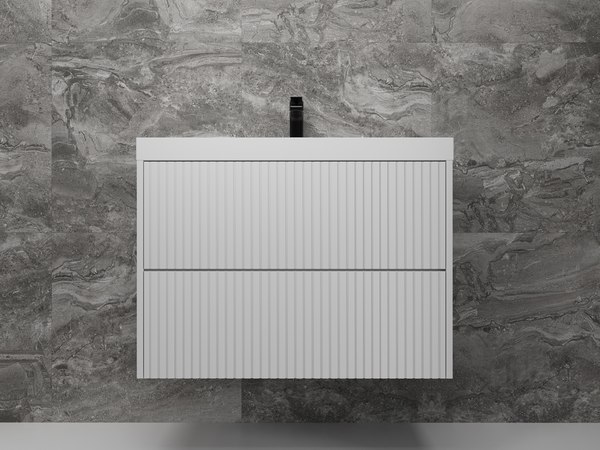 Тумба под умывальник Symbolite Стокгольм 80 Classic Push 2 ящика