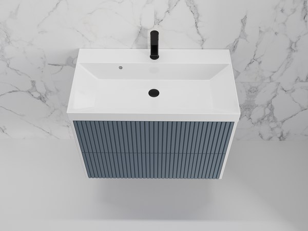 Купить Тумба под умывальник Symbolite Стокгольм 80 Classic Push 2 ящика в Минске